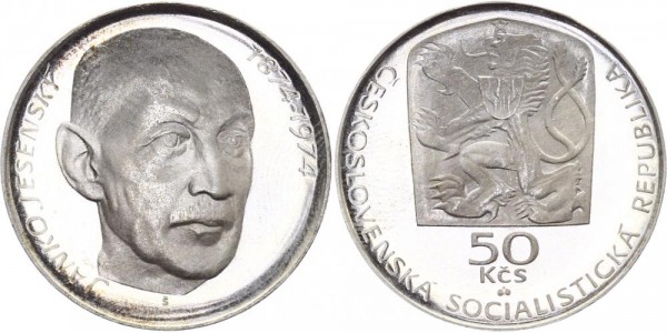Tschechoslowakei 50 Kronen 1974 - Jesensky