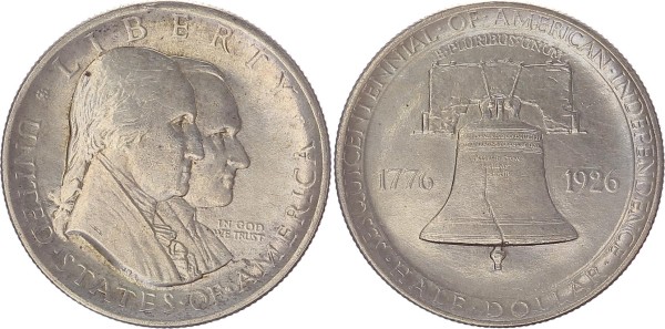 USA 1/2 (Half) Dollar 1926 Liberty Bell