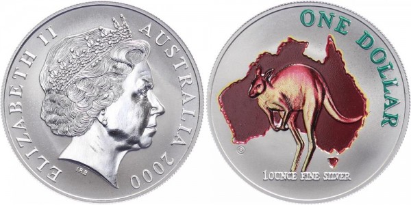 Australien 1 Dollar 2000 - Känguru
