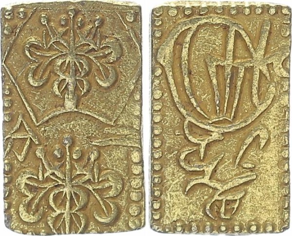 Japan 2 Bu - Meiji Edo Mint 1868-1869