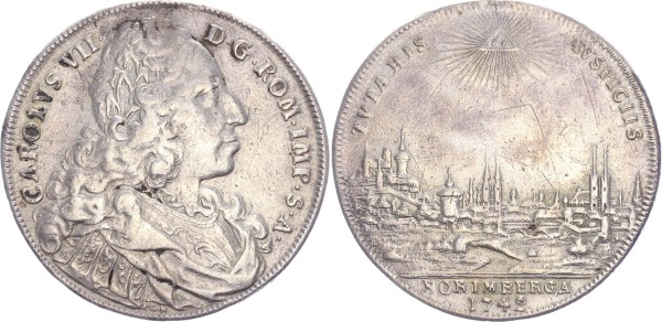 Nürnberg Taler 1742 - Karl VII. von Bayern
