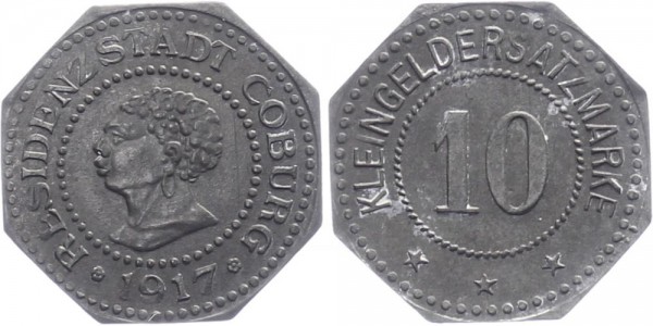 Coburg 10 Pfennig 1917 - Notgeld