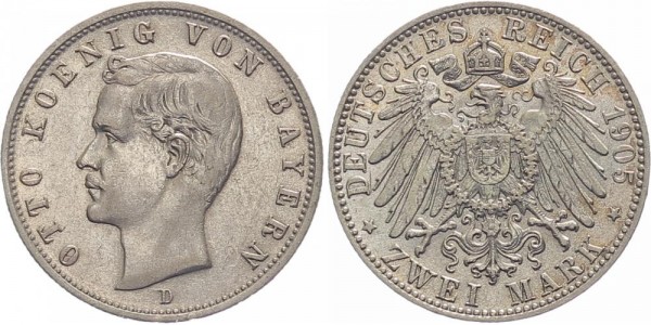 Bayern 2 Mark 1905 D Otto