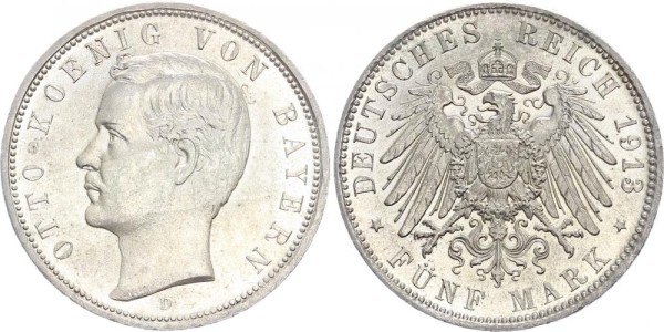 Bayern 5 Mark 1913 - Otto