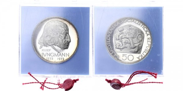 Tschechoslowakei 50 Kronen 1973 - Josef Jungmann