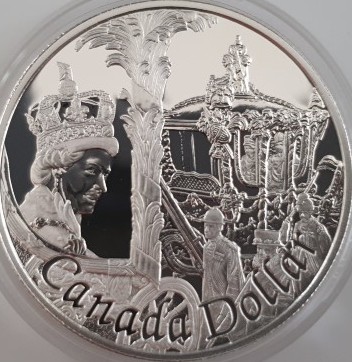 Kanada 1 Dollar 2002 Golden Jubilee, Jubilé d´Or