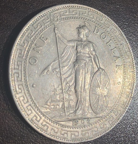 Großbritannien Trade Dollar 1902 B (Bombay) Edward VII.