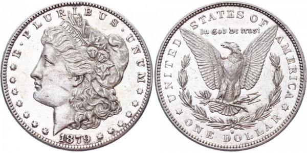 USA 1 Dollar 1879 S Morgan