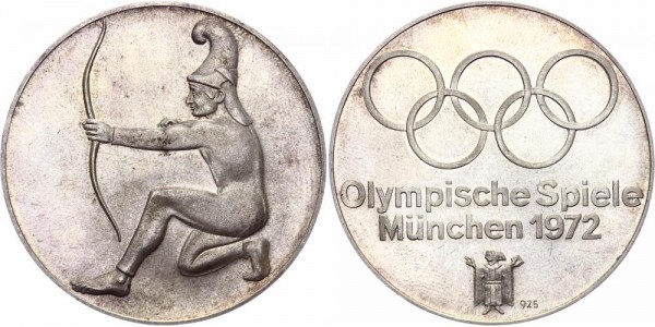 BRD Medaille 1972 - Olympische Spiele