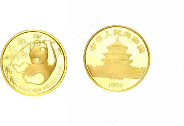 China 50 Yuan (1/2 Unze) 1985 - Panda