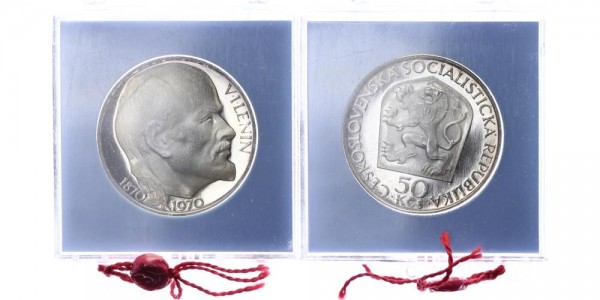 Tschechoslowakei 50 Kronen 1970 - Lenin