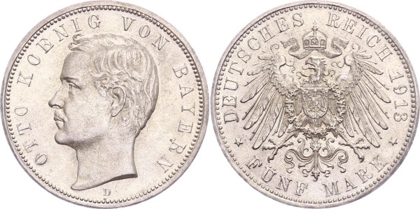Bayern 5 Mark 1913 - Otto