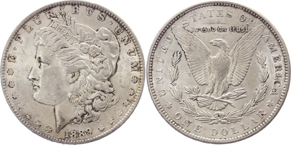 USA Dollar 1889 - Morgan