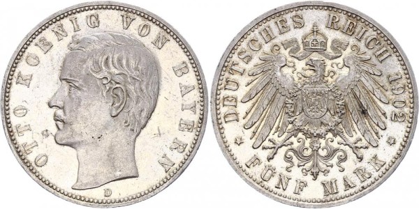 Bayern 5 Mark 1902 - Otto