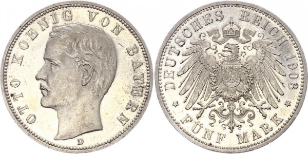 Bayern 5 Mark 1903 - Otto