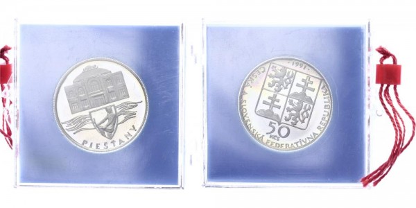 Tschechoslowakei 50 Kronen 1991 - Pistyan-Bad