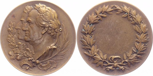 Deutschland Medaille o.J. (um 1904) - Schiller und Goethe