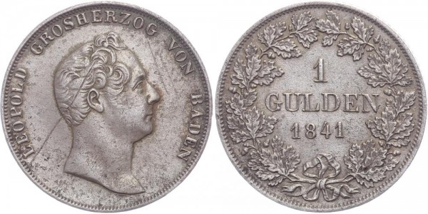 Baden 1 Gulden 1841 - Leopold