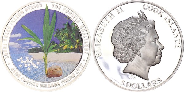 Cook Islands 5 Dollars 2012 - Pacific Islands