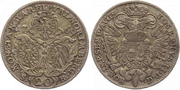 Nürnberg 20 Kreuzer 1769 - Joseph II.