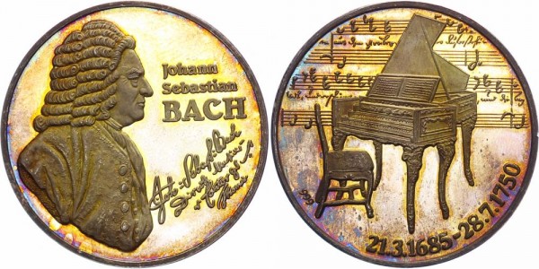 Deutschland Medaille o.J. - Johann Sebastian Bach