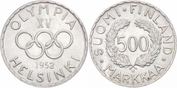 Finnland 500 Markkaa 1952 - Olympia