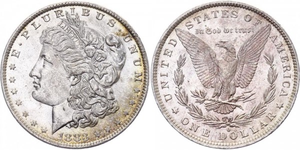 USA 1 Dollar 1883 O Morgan