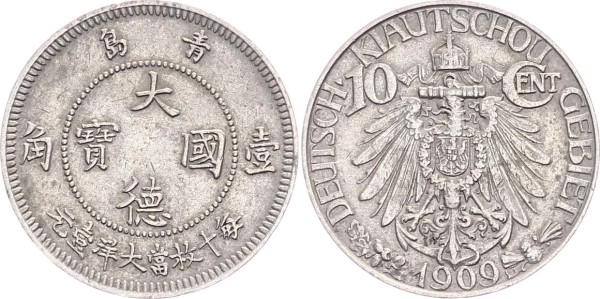 Kiautschou 10 Cent 1909 - Kolonie