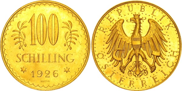 Österreich 100 Schilling 1926