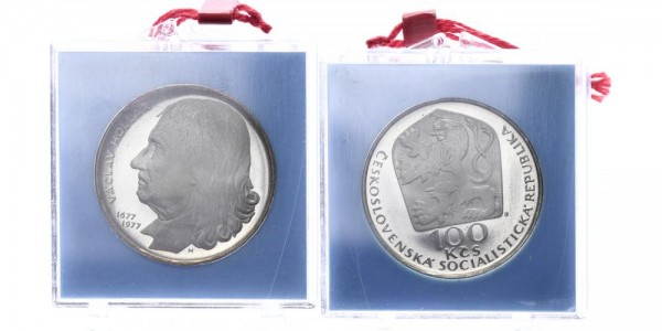 Tschechoslowakei 100 Kronen 1977 - Hollar