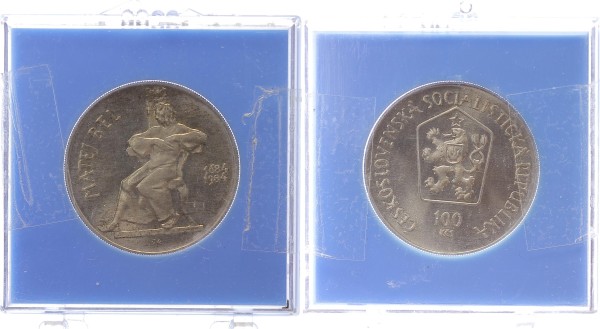 Tschechoslowakei 100 Kronen 1984 - Matej Bel