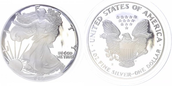 USA 1 Dollar 1987 S Eagle