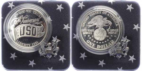 USA 1 Dollar 1991 - USO