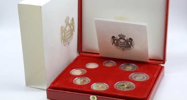 Monaco 3,88 Euro 2006 Münzenset 1 Cent - 2 Euro im Etui inkl. Zertifikat und OVP