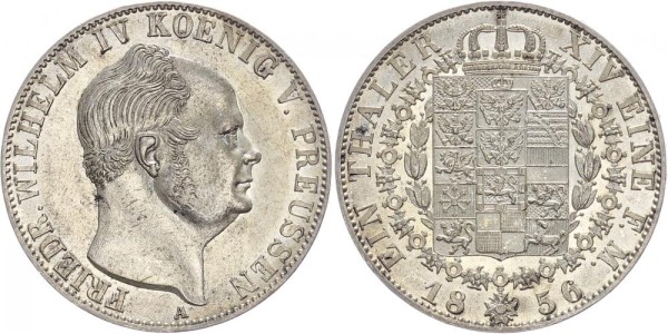 Preussen Taler 1856 - Wilhelm IV., 1840-1861