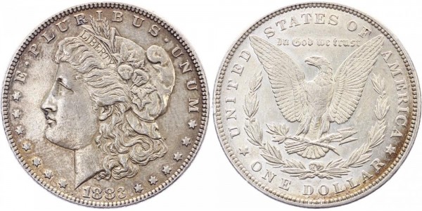 USA Dollar 1883 - Morgan