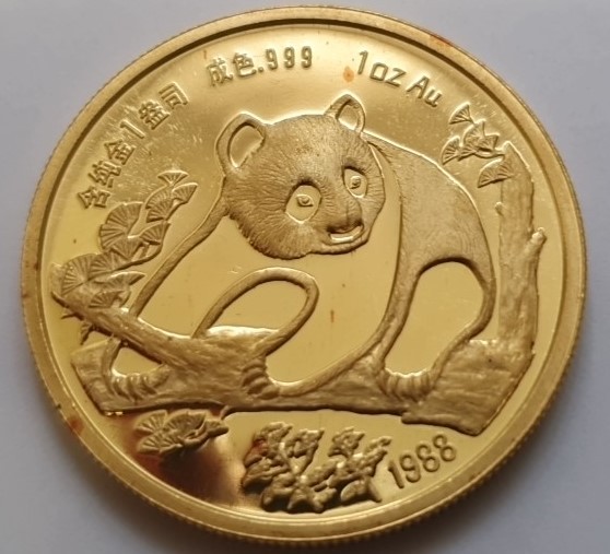China 1 Unze 1988 - Munich Coin Show
