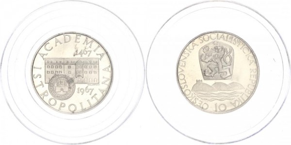 Tschechoslowakei 10 Kronen 1967 - Uni Bratislava