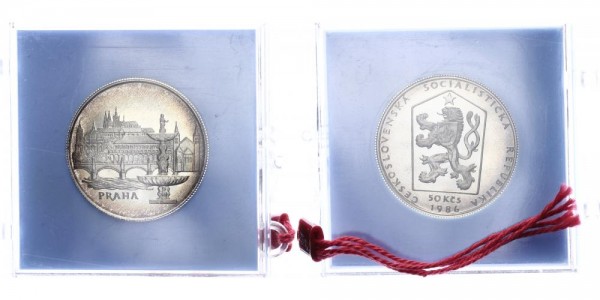 Tschechoslowakei 50 Kronen 1986 - Prager Burg