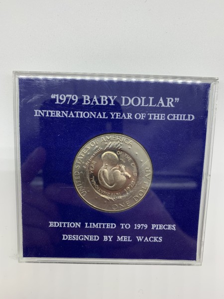 USA "Baby Dollar" 1979 - International Year Of The Child