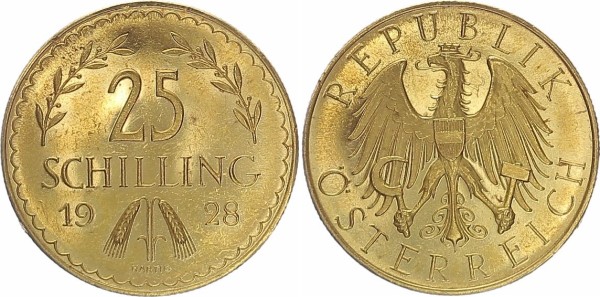 Österreich 25 Schilling 1928 1. Republik 1919-1934