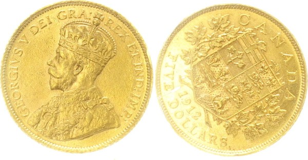 Kanada 5 Dollars 1912 - George V, 1910-1936