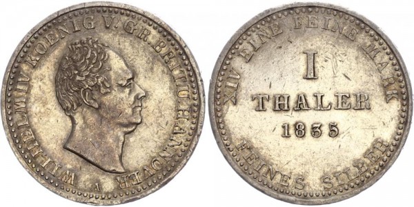 Hannover Taler 1835 - Wilhelm IV. 1830-1837