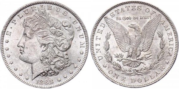 USA 1 Dollar 1888 - Morgan
