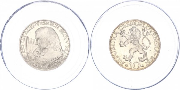 Tschechoslowakei 10 Kronen 1957 - Willenberg