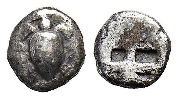 Griechenland Hemiobol 475/470 v. Chr. - Aegina