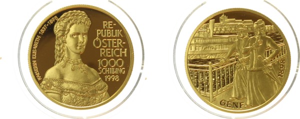 Österreich 1000 Schilling 1998 - Kaiserin Elisabeth