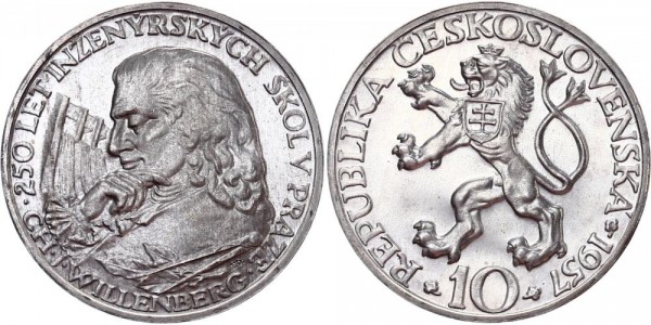 Tschechoslowakei 10 Kronen 1957 - Willenberg