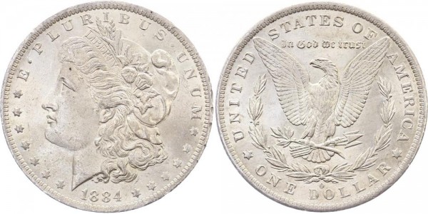 USA Dollar 1884 O Morgan
