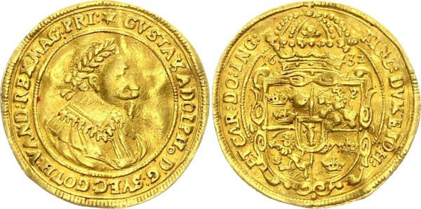 Nürnberg Dukat 1632 - Gustav II. Adolf 1611-1632 (Schwedische Besetzung)